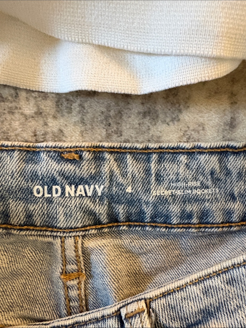 Old Navy Light Blue Denim Mini Skirt - Picture 2 of 3
